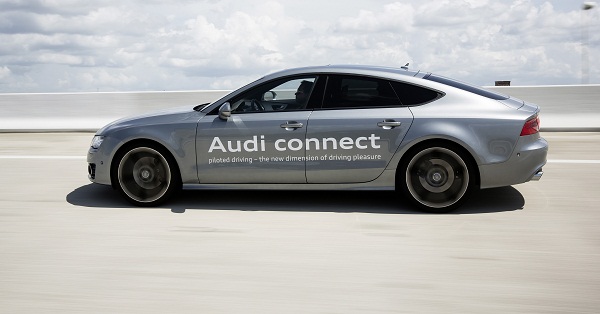 Audi-A7-Sportback Erster Hersteller weltweit: Audi testet Systeme zum pilotierten Fahren in Florida