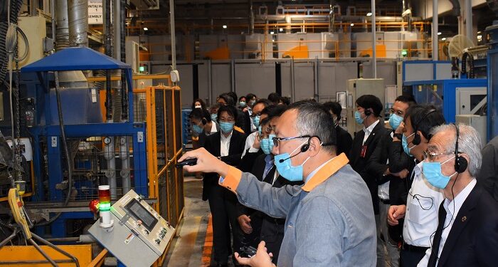 İnci GS Yuasa fabrikaları, Japonya Büyükelçisi Takahiko Katsumata ve Japonya İş Federasyonu Keidanren’i ağırladı