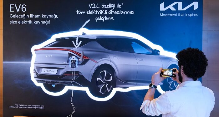 Kia EV6’nın enerjisi Zorlu PSM’de
