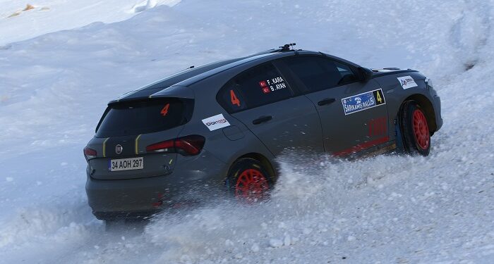 Sarıkamış’ta Ralli Heyecanı