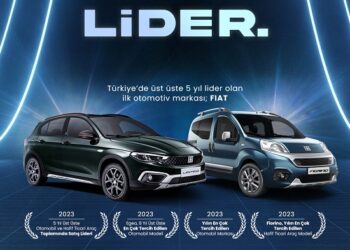 FIAT, Türkiye’nin Beş Yıl Üst Üste Lider Olan İlk Otomotiv Markası Oldu