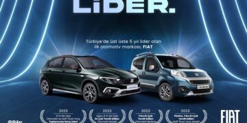 FIAT, Türkiye’nin Beş Yıl Üst Üste Lider Olan İlk Otomotiv Markası Oldu