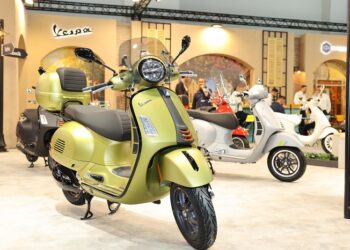 Vespa Motobike Fuarında!