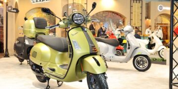 Vespa Motobike Fuarında!
