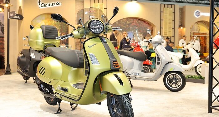 Vespa Motobike Fuarında!