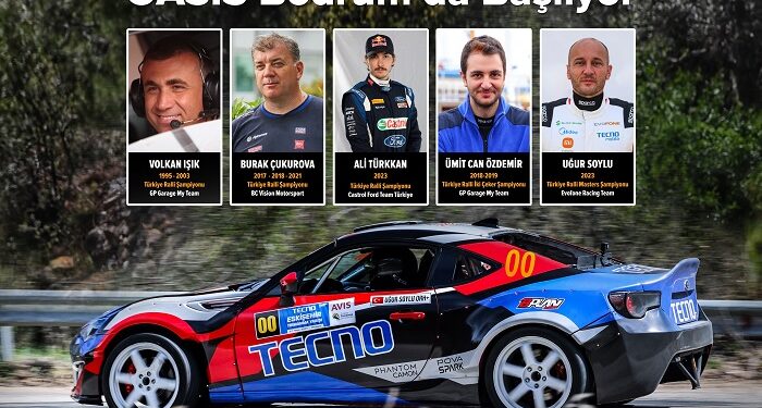 Rally Bodrum 4. kez Start Verecek