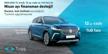 T10X için Nisan ayına özel finansman desteği Trumore’da