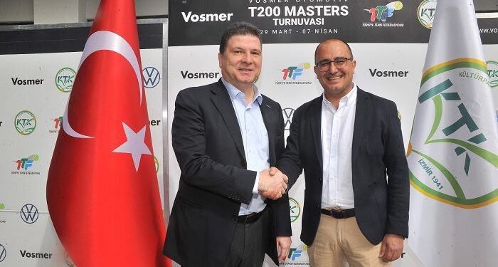 Vosmer Otomotiv T200 Masters Tenis Turnuvası’nın Ana Sponsoru!