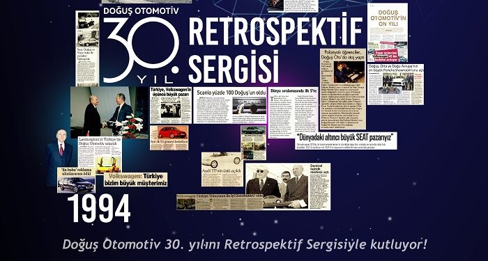 Doğuş Otomotiv’in 30 yılı retrospektif sergide