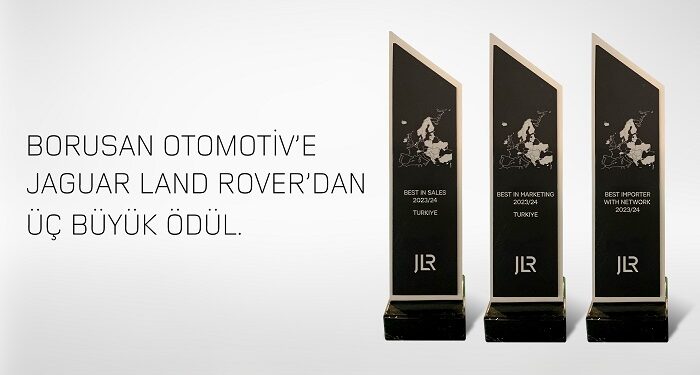 Jaguar Land Rover’dan Borusan Otomotiv’e Üç Ödül Birden