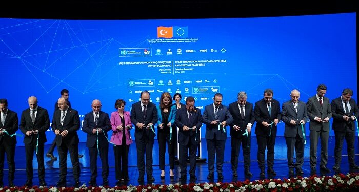 Türkiye’nin İlk Otonom Araç Geliştirme ve Test Platformu (OPINA) hizmete açıldı