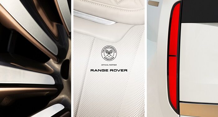 Range Rover Wimbledon Tenis Turnuvası’nın Resmi Araç Partneri Oldu