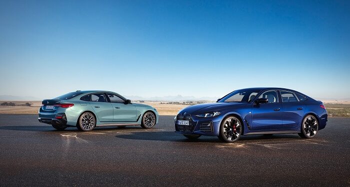 Yeni BMW i4 eDrive40 ve Yeni BMW 420i Gran Coupé Yenilenen Tasarımlarıyla Yollarda
