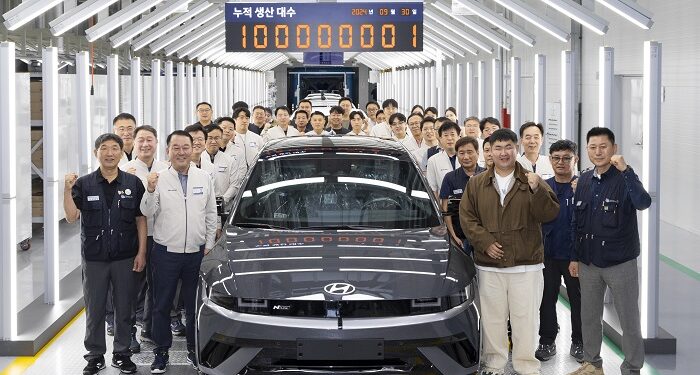 Hyundai 57 Yılda 100 Milyon Araç Üreterek Yeni Bir Tarih Yazdı