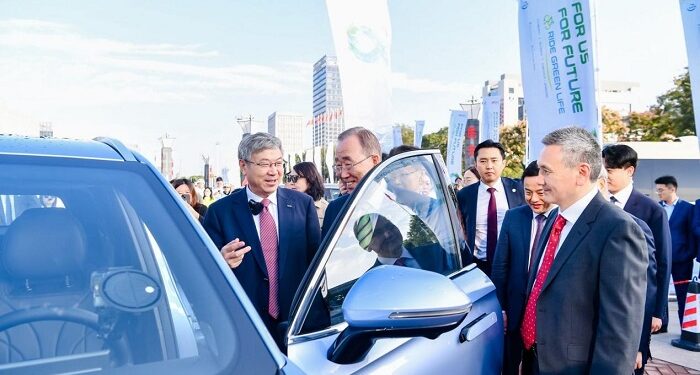Chery, Yeşil Yaşam Etkinliği’nde 8. Birleşmiş Milletler Genel Sekreteri Ban Ki-moon’u Ağırladı!