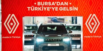 Bursa’dan Gururla Tüm Türkiye’ye Gelsin: Yeni Renault Duster’ın Üretimi Bursa’da Başladı