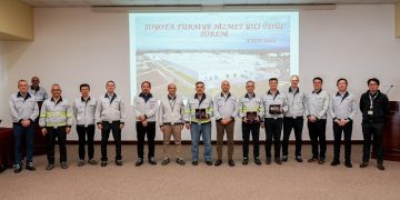 Toyota Otomotiv Sanayi Türkiye’den 446 çalışanına ‘Hizmet Yılı Ödülü’