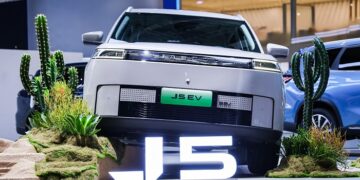 JAECOO, İlk Yüzde 100 Elektrikli SUV’u JAECOO 5 BEV’i Şangay’da Tanıttı!