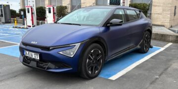 Kia EV6 test sürüşü 2025