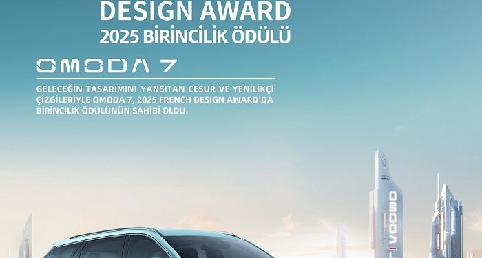 OMODA 7’ye Fransız Tasarım Ödülü!