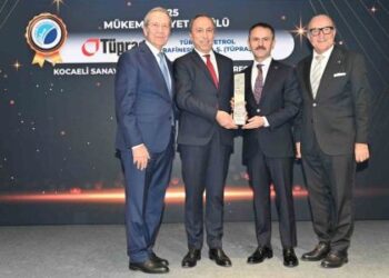 Tüpraş ‘Mükemmeliyet Ödülü’ne layık görüldü