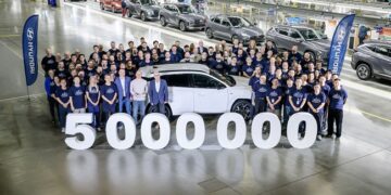 Hyundai Çek Fabrikasında 5 Milyonuncu Araç Üretildi